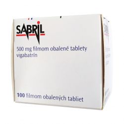 Сабрил (Вигабатрин) таблетки 500мг №100 (100 таблеток) в Биробиджане и области фото
