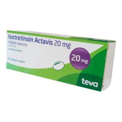 Изотретиноин Actavis (аналог Акненормин, Aknenormin) капс. 20мг 30шт в Биробиджане и области фото