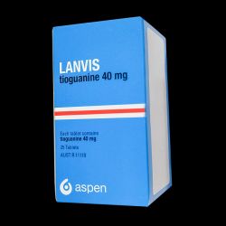 Ланвис (Тиогуанин) таблетки 40мг 25шт в Биробиджане и области фото