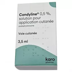 Кондилин (Кондилокс, Подофиллотоксин) раствор 0,5% (5 мг/мл) 3.5 мл