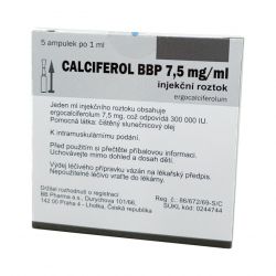Витамин Д в амп. (Кальциферол Биотика форте) 7,5мг 1мл №5 в Биробиджане и области фото