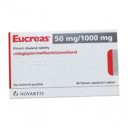 Эукреас (Eucreas) 50мг 1000мг табл. №60 в Биробиджане и области фото