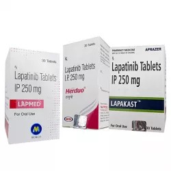 Лапатиниб Lapakast / Herduo / Lapmed :: аналог Тайверб таб. 250мг №30
