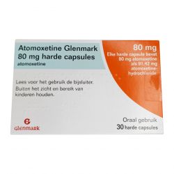 Атомоксетин 80 мг Европа :: Аналог Когниттера :: Glenmark капс. №30 в Биробиджане и области фото