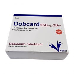 Добутамин Добкард Dobcard (dobutamine) р-р д/ин амп 250мг/20мл в Биробиджане и области фото
