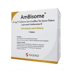 Амбизом (Ambisome) порошок для инъекций 50мг 1шт в Биробиджане и области фото