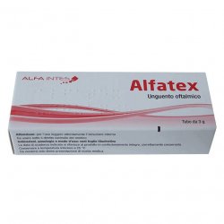 Альфатекс (Эубетал Антибиотико) глазная мазь 3г в Биробиджане и области фото