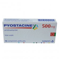 Пиостацин (Пристинамицин) таблетки 500мг №16 в Биробиджане и области фото