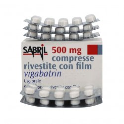 Сабрил (Sabril, Вигабатрин) в таблетках 500мг №50 в Биробиджане и области фото